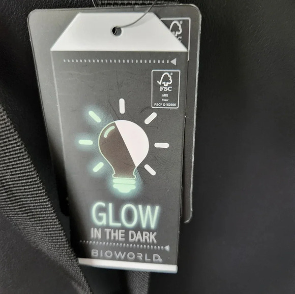 NWT Disney Mickey Mouse Pumpkin Halloween Glow in the Dark Backpack - Picture 7 of 11